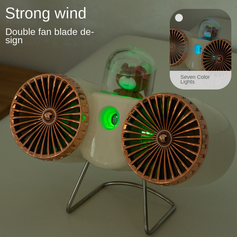 Portable Handheld USB Rechargeable Mini Cooling Fan