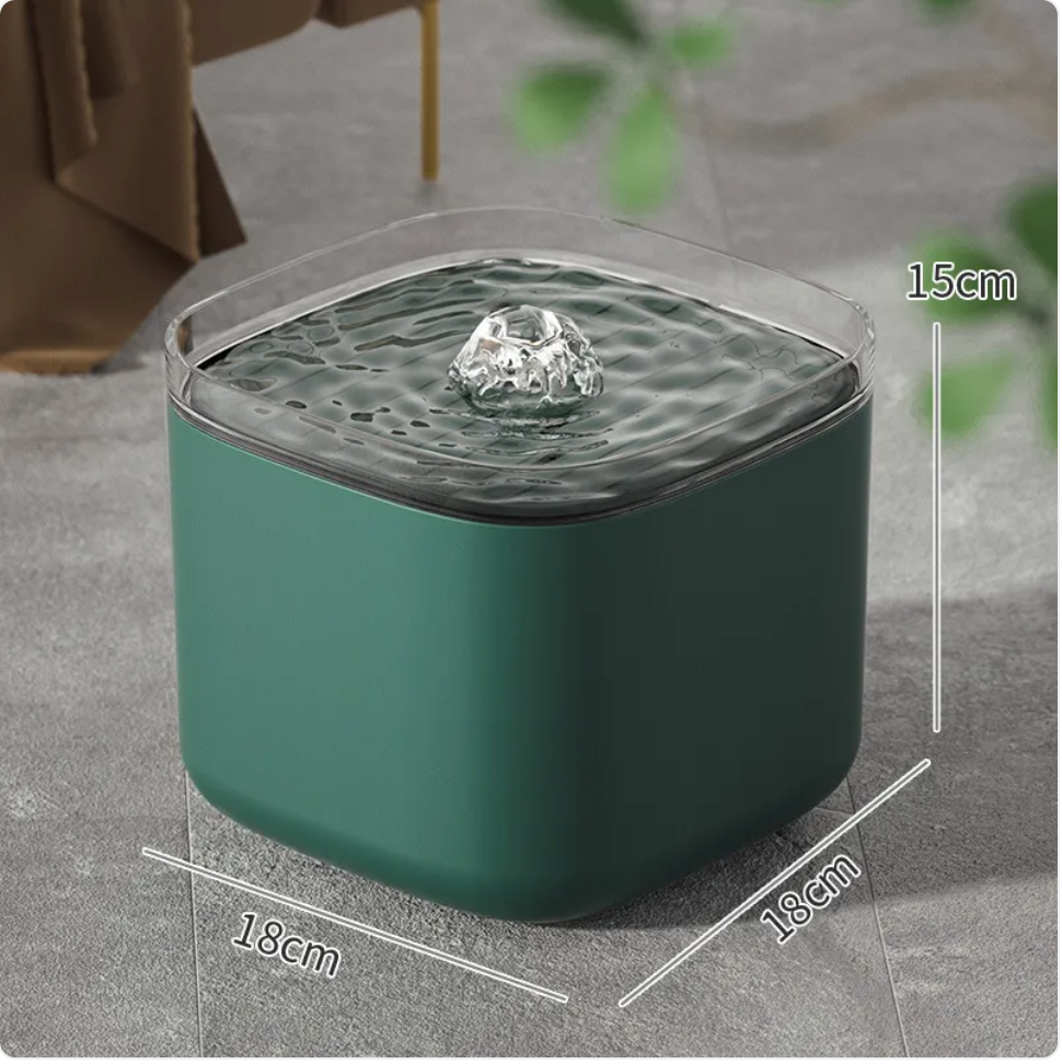 Pet Smart Water fountain Dispenser 3L with Anti-Dry Burn Protection