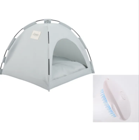 Portable Pet Tent with Cooling Mat | Cozy Indoor & Outdoor
