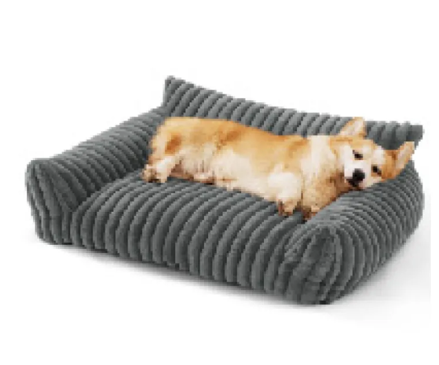 Large Washable Fluffy Orthopedic Soft Dog Sofa Bed
