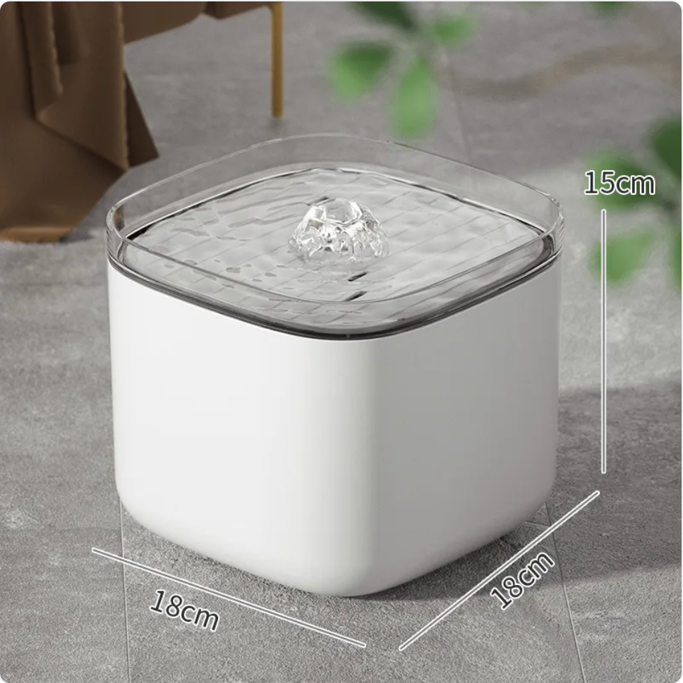 Pet Smart Water fountain Dispenser 3L with Anti-Dry Burn Protection